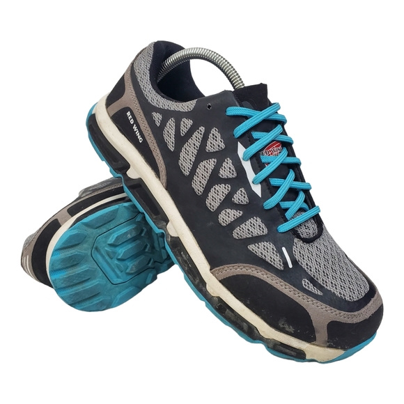 RED WING SHOES Shoes ELECTRICAL HAZARD Womens Size 11 Gray Aluminum Toe - Picture 5 of 13